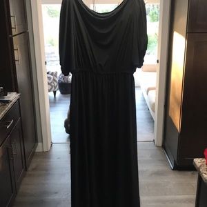 Brand new black dress off the shoulder